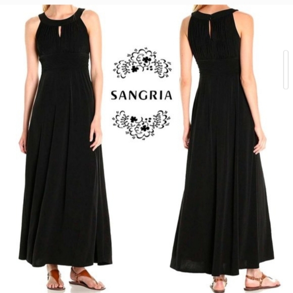 Signature by Sangria Dresses & Skirts - New Signature by Sangria Black Maxi Dress 16
